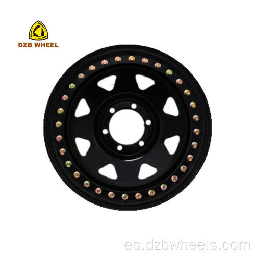 Rueda roja y negra 5x112 5x108 Offroad